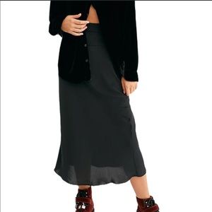 Free People Black skirt